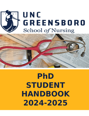 Phd Student Handbook