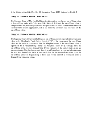 Maryland Supreme Court Takes Up Case Involving Regulated ...