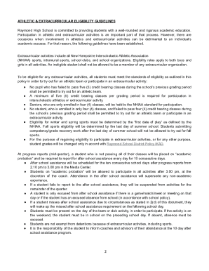 TABLE OF CONTENTS - West Deptford High School