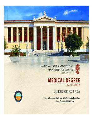 Medical Degree English Program Student Guide