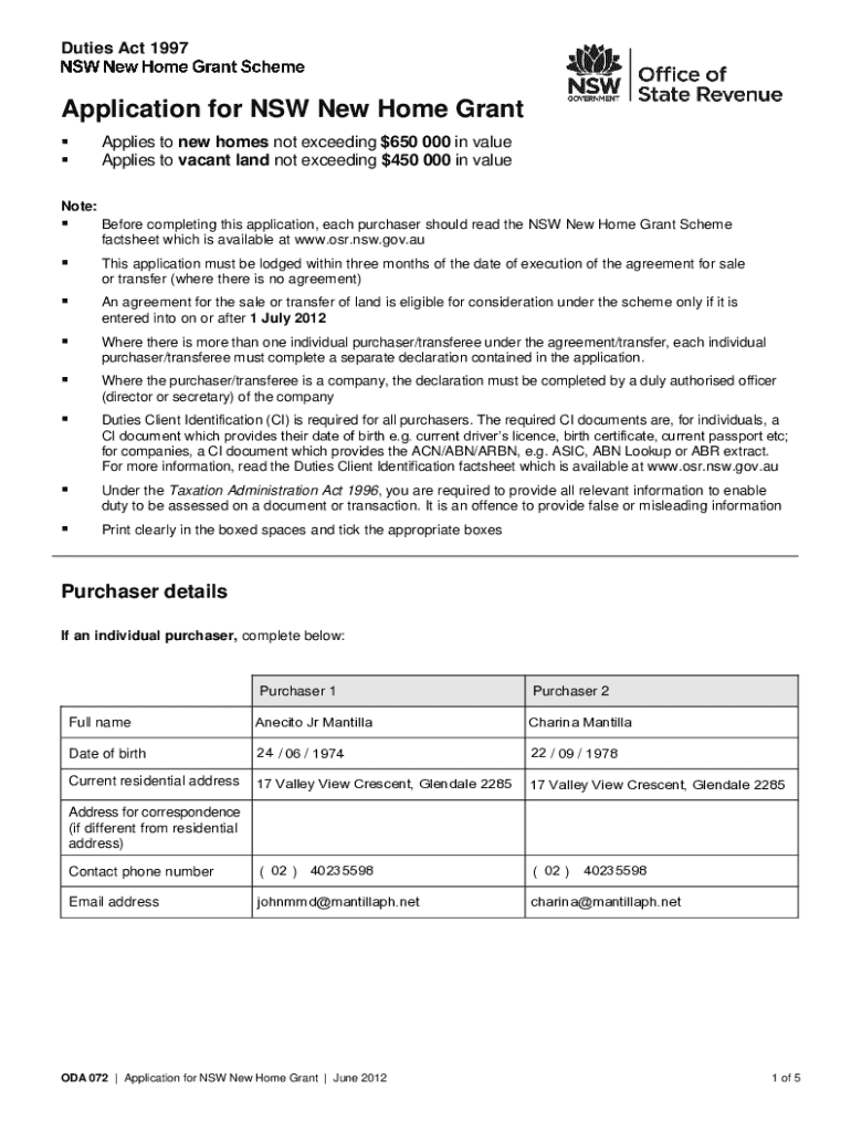 Form preview