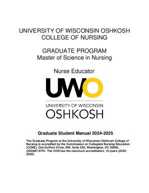 Graduate Student Manual 2024-2025