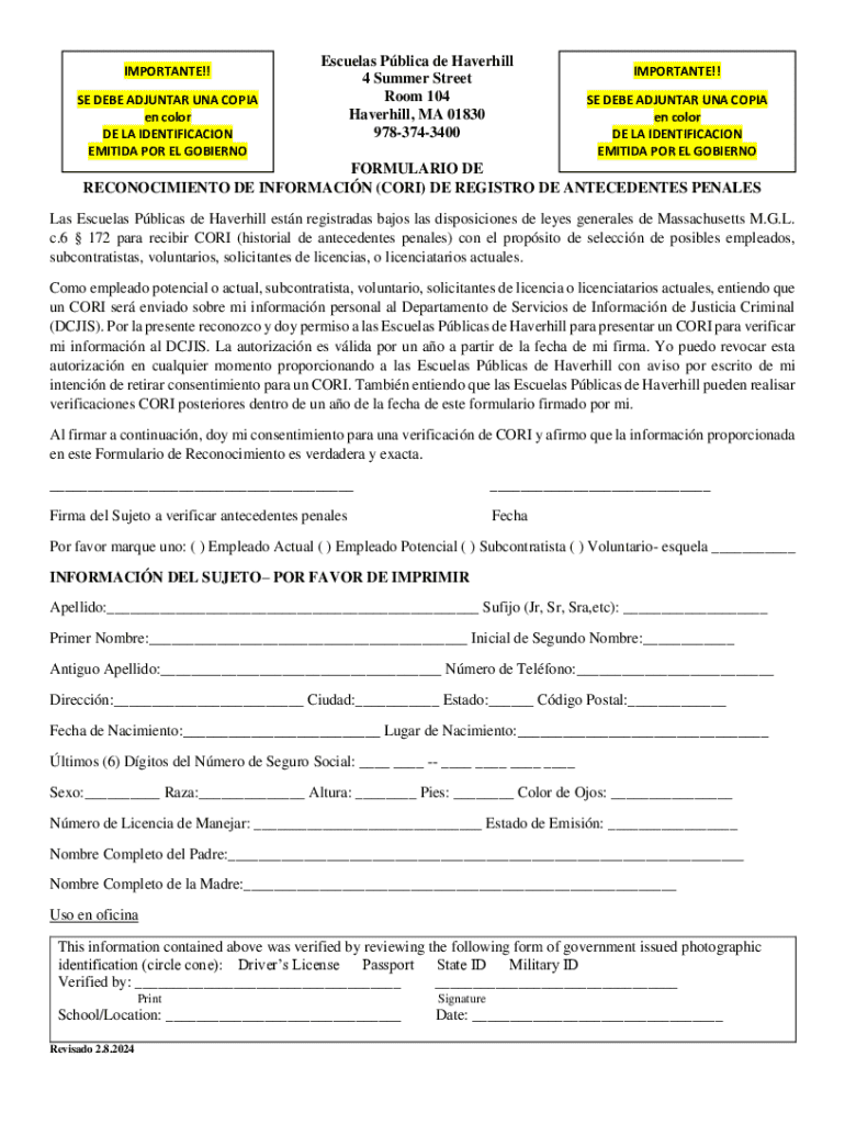 Form preview