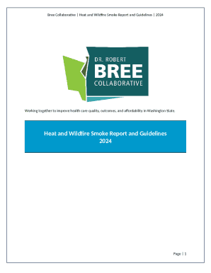 Heat and Wildfire Smoke Report and Guidelines 2024