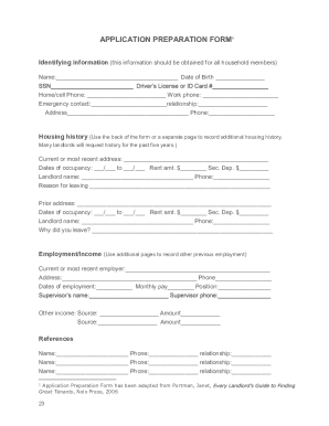 Form preview