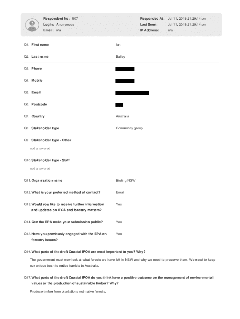 Form preview
