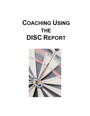 Coaching Using the Disc Report
