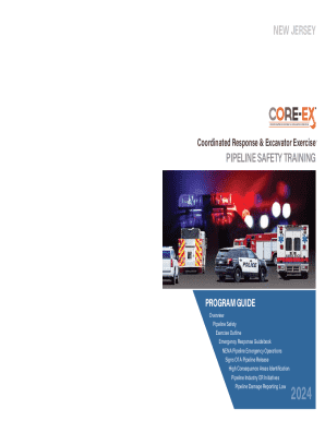 Coordinated Response & Excavator Exercise Program Guide