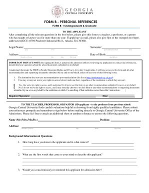 Form preview