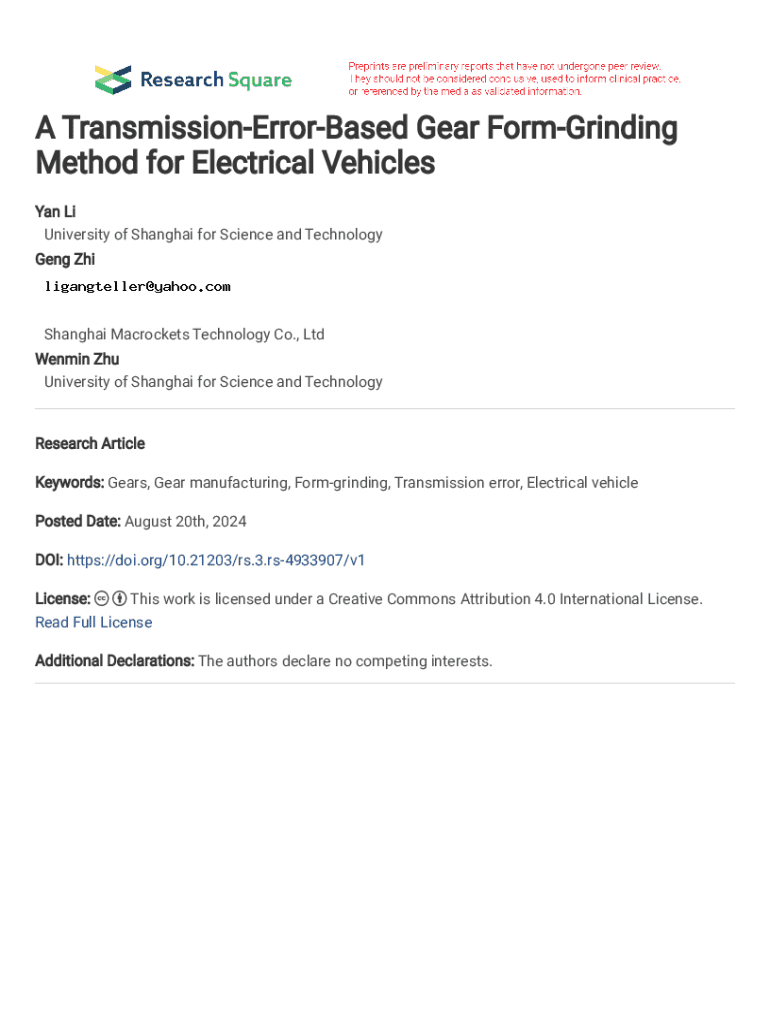 Form preview