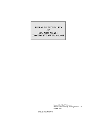 Zoning Bylaw No. 04/2008