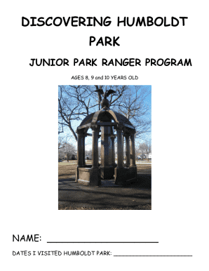 Junior Park Ranger Program