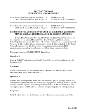 Blue Cross and Blue Shield of Vermont 2025 Small Group ...