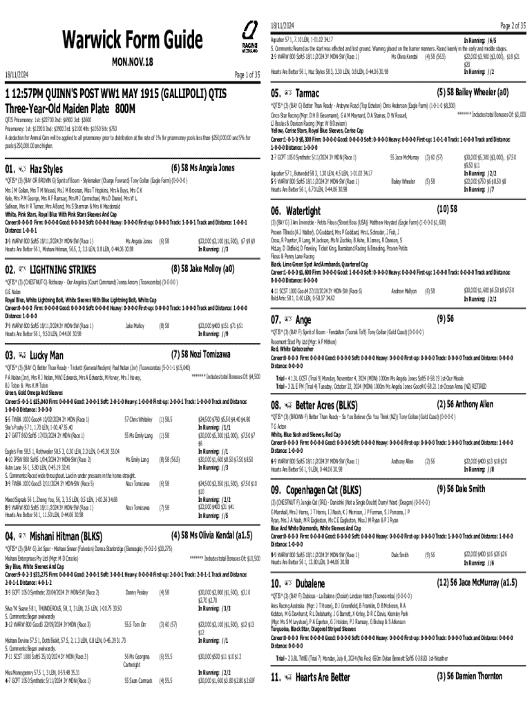 Form preview
