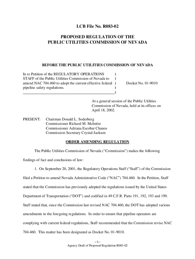 Fillable Online Notice of Intent to Act Upon Regulation LCB File No ...
