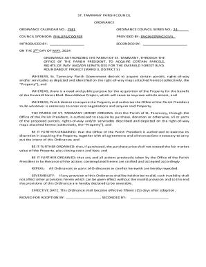 Ordinance Calendar No. 7581