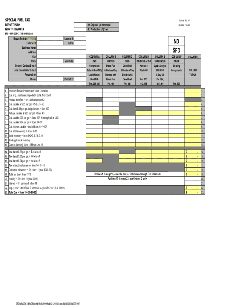 Form 75 Fuels Use Report - Idaho State Tax Commission Preview on Page 1