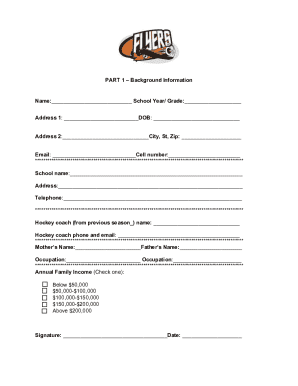 Gene Razdolsky Memorial Fund Application