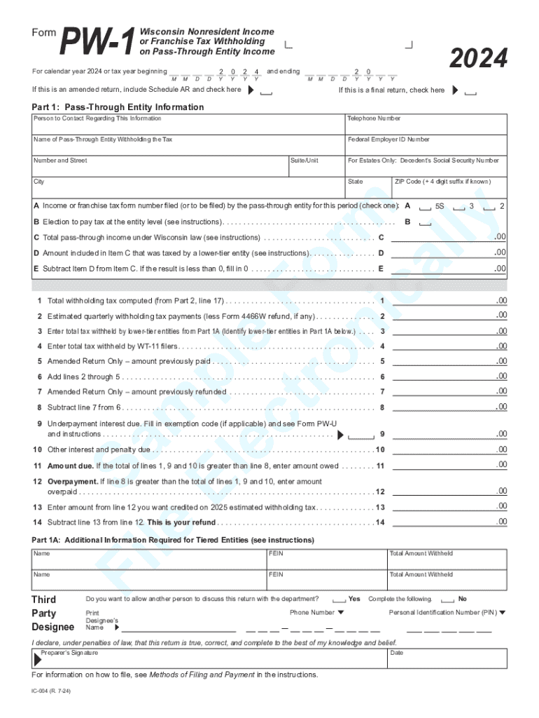 wisconsin pw 1 Preview on Page 1