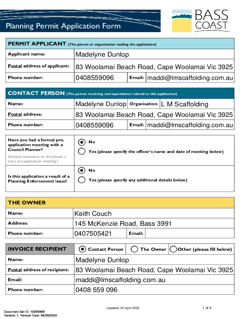 Form preview
