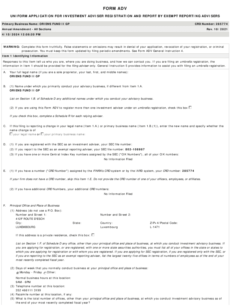 Form preview