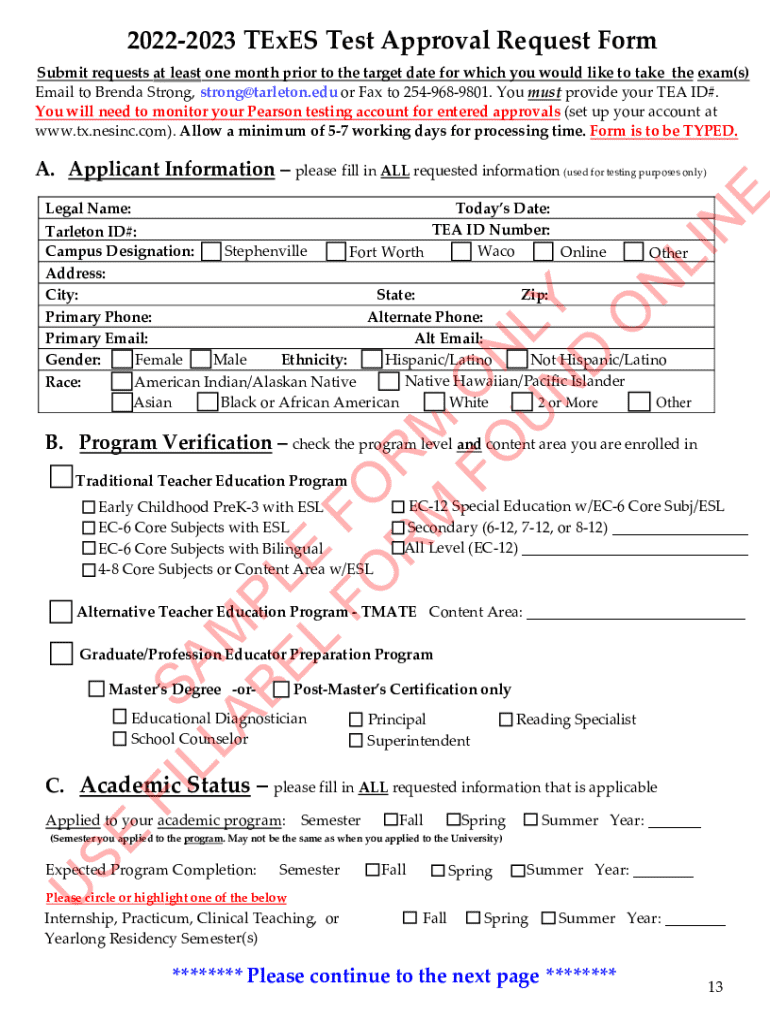 Form preview