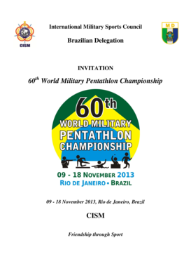 60 World Military Pentathlon Championship CISM