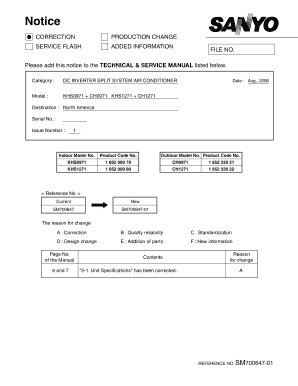 Technical Service Manual - AJ Madison