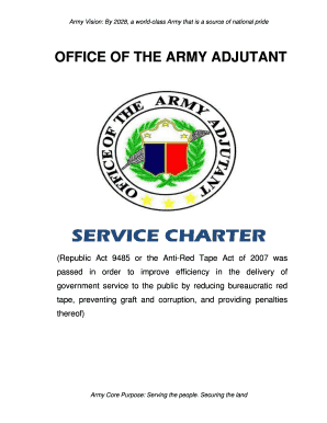 Philippine army adjutant