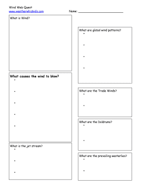 Wind Web Quest Worksheet