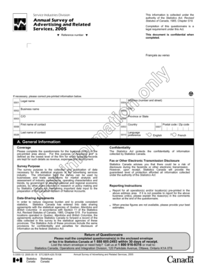 Annual Survey of Advertising and Related Services