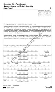 2010 Canadian Farm Grain Storage Survey