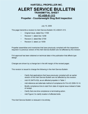 Graph templates - HC-ASB-61-313 - Hartzell Propeller Inc.