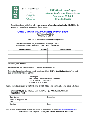 Registration Template for GLC Event.doc