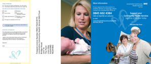 Lincolnshire Community Health Services Membership Form