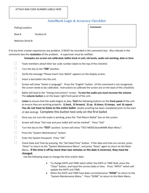 AutoMark Logic & Accuracy Checklist