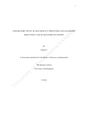Declaration Form for Academic Dissertation