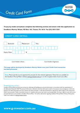 Credit Card Payment Form
