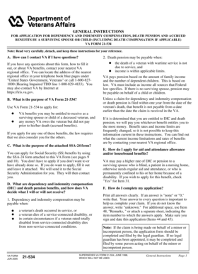 VA Form 21-534