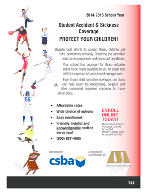 Student Accident & Sickness Insurance Enrollment Form