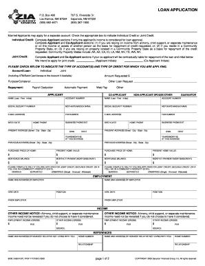Loan Application Form