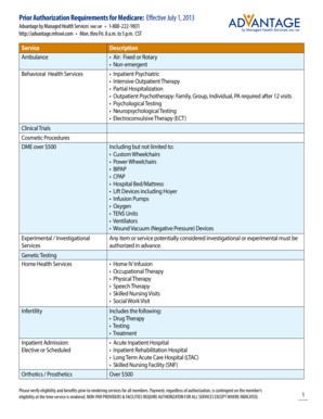 Medicare Part B Drugs Prior Authorization Form