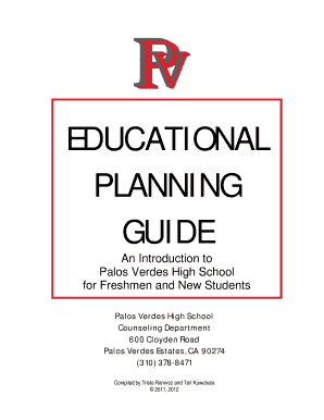 Educational Planning Guide - Palos Verdes Peninsula Unified ...