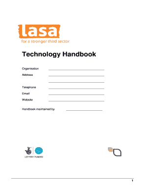 Technology Handbook Template