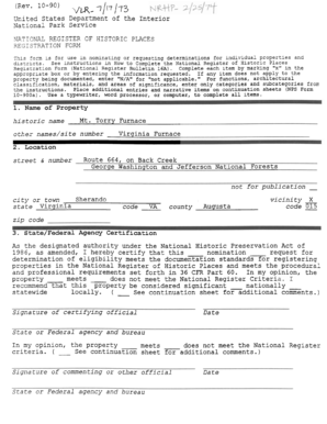 National Register of Historic Places Registration Form