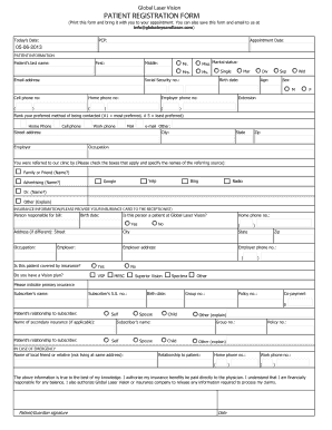 Medical History Questionnaire