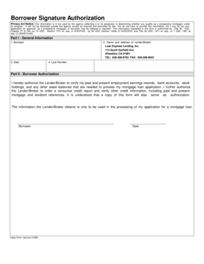 Uniform Residential Loan Application