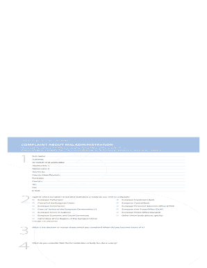 EU Ombudsman Complaint Form