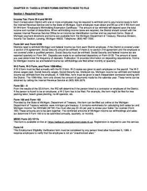 Michigan Conservation District Tax Forms Guide