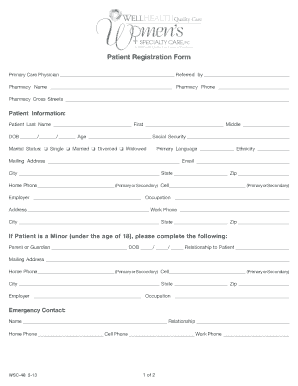 Patient Intake Form